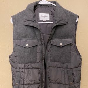 Men’s GoodFellow & Co Grey Pocket Vest